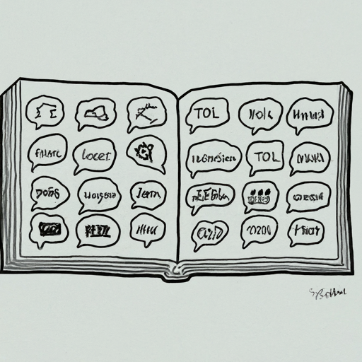 A notebook organizes interview notes.  The pages are well-organized, and concepts are well-separated